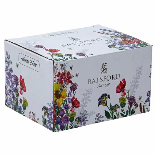 Чайник заварочный Balsford Полевые цветы 950мл 169-40009