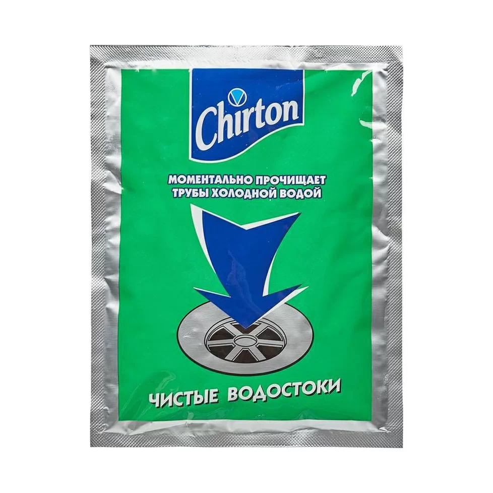 Средство Chirton для прочистки труб холодной водой 60г