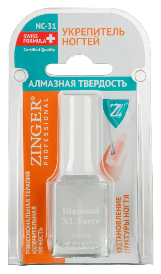Средство укрепления ногтей Zinger алмазная твердость 14мл
