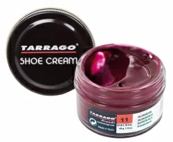 Крем для обуви Tarrago бордовый 50мл стекло