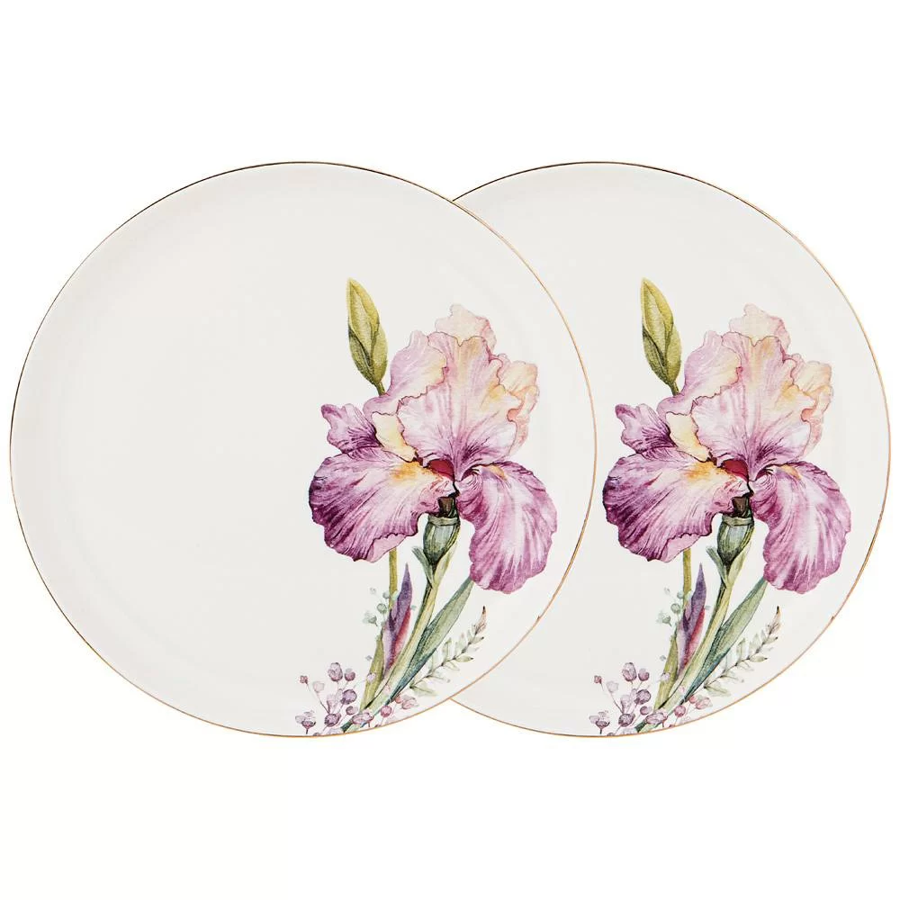 Набор тарелок обеденных Lefard irises 2шт. 23см
