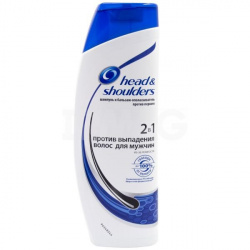 Шампунь Head&Shoulders пр/перхоти 2в1 пр/выпад.волос для мужчин 400мл Шампунь Head&Shoulders пр/перхоти 2в1 пр/выпад.волос для мужчин 400мл
