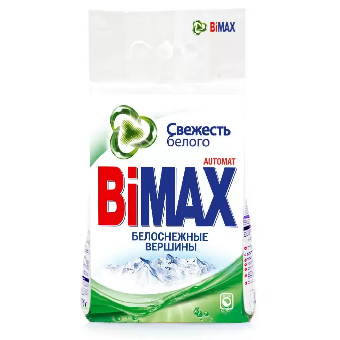 Стиральный порошок Bimax автомат белоснежные вершины 3 кг