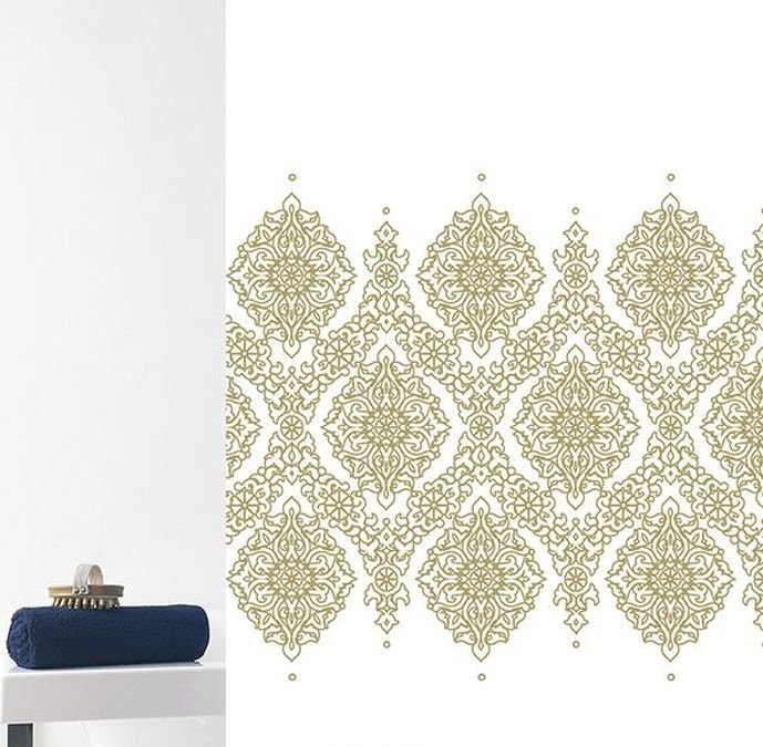 Штора для ванной Bacchetta Sintra 240X240 бежевая