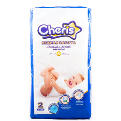 Детские подгузники Cheris 12шт S2 4-8 кг