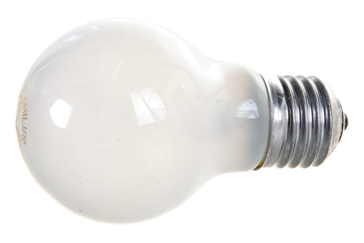 Лампа Philips a55 75w e27 fr матовая
