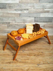 Поднос с ножками столик GUTER BAUM ОСКАР 500х300х50 мм деревянный цвет сосна 216-53030