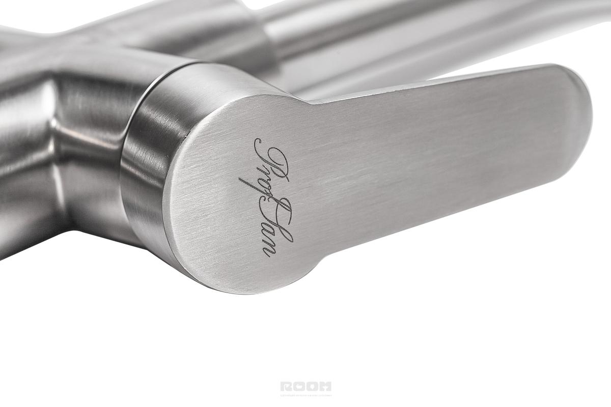 Смеситель для кухни ПСМ-Профсан ПСМ-300-22 steel нержавеющая сталь AISI-304