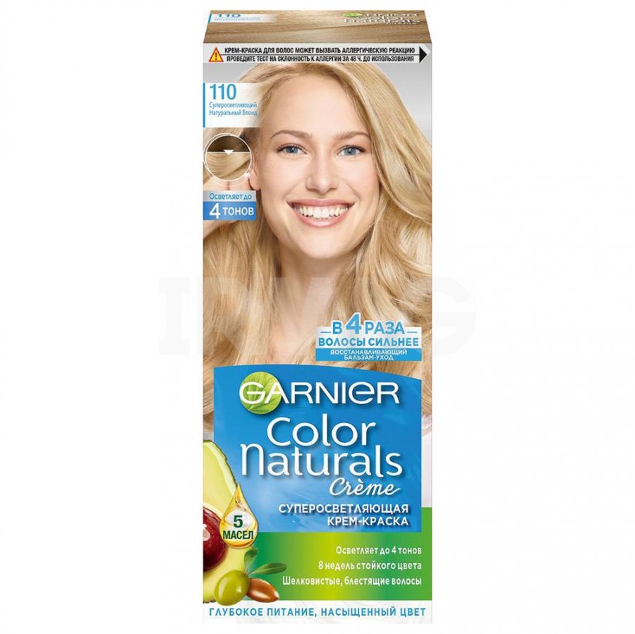 Краска для волос Garnier color naturals 110 натуральная блондинка