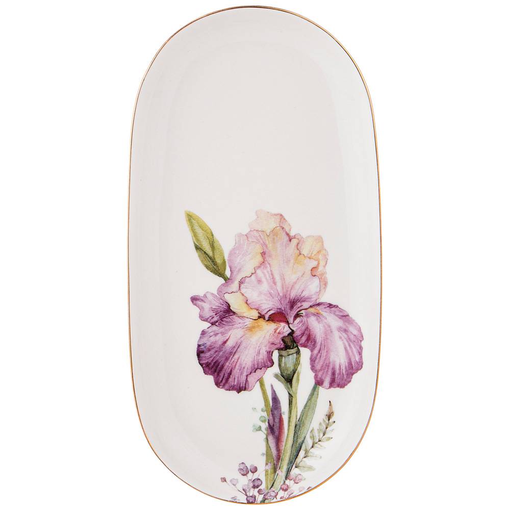 Блюдо Lefard irises овальное 20.5см