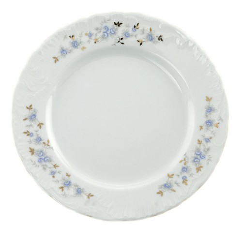 Тарелка десертная Сmielow 17см rococo 9706 blue