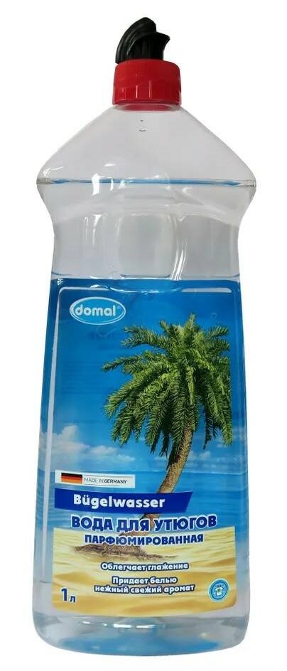 Вода для утюгов Domal 1 л парфюмированная Вода для утюгов Domal 1 л парфюмированная