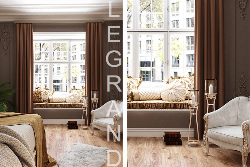 Портьера блэкаут Legrand Коричневый 200х260 см гп 58086626 Портьера блэкаут Legrand Коричневый 200х260 см гп 58086626