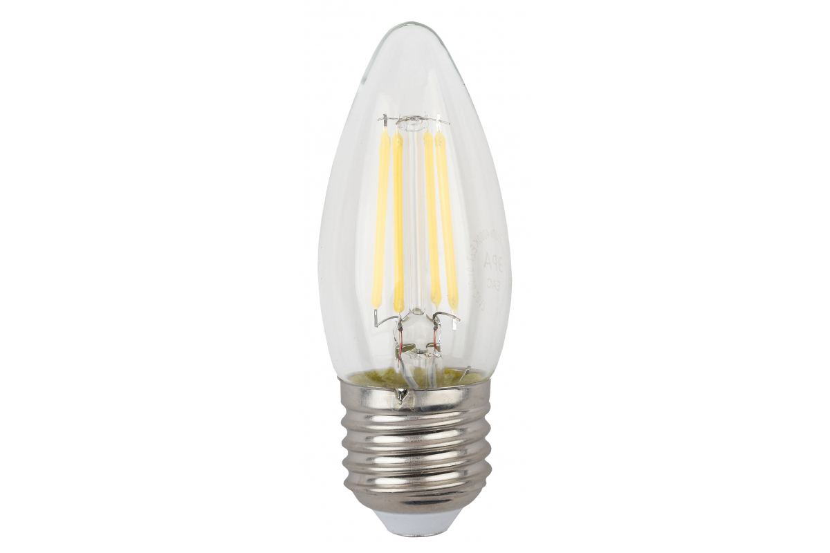 Филаментная лампа Эра f-led b35 e27 9w 840 б0046997