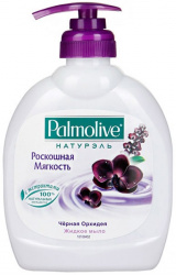 Palmolive ж.мыло 300мл роск.мягкость чёр.орхидея