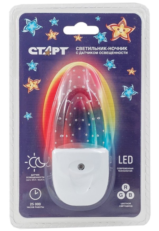 Светильник-ночник старт nl 1led капля