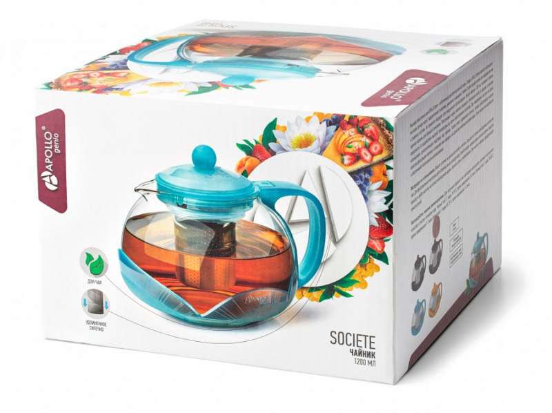 Чайник Apollo genio 1200 мл societe SCT-120 Чайник Apollo genio 1200 мл societe SCT-120