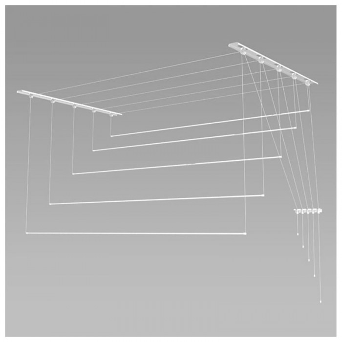 Сушилка для белья потолочная Лиана 5/62-217 1.8 м 5 линий