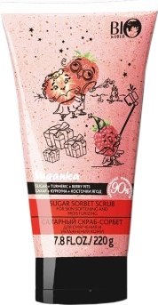 Скраб-сорбет Bio World ботаника сахарный для смягчения увлажнения кожи 220мл