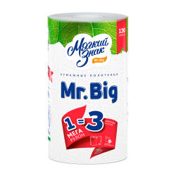 Полотенца бумажные Мягкий знак Mr. Big 1рул