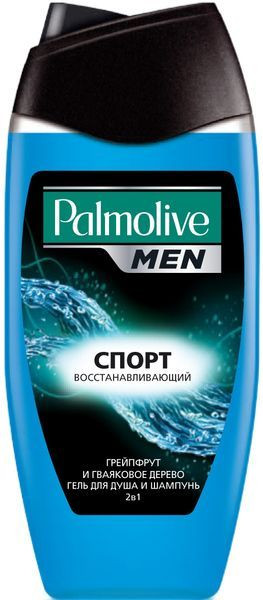 Palmolive Гель для душа и шампунь Спорт 3 в 1 мужской 250 мл