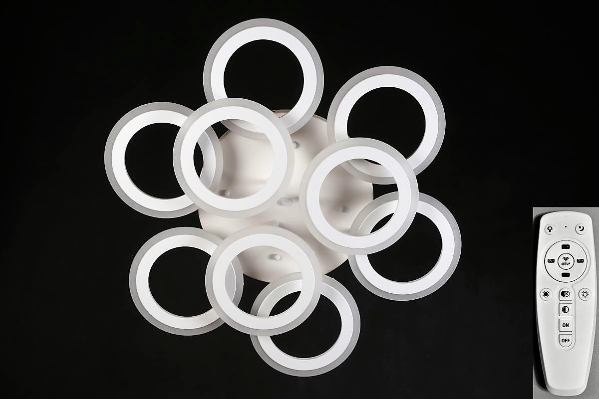 Люстра светодиодная Nina Lighting SL 7106/6+3WH LED