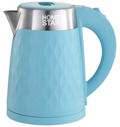 Чайник Homestar HS-1021 1.7 л голубой двойной корпус