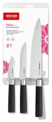 Набор ножей кухонных Nadoba Keiko 3 штуки 