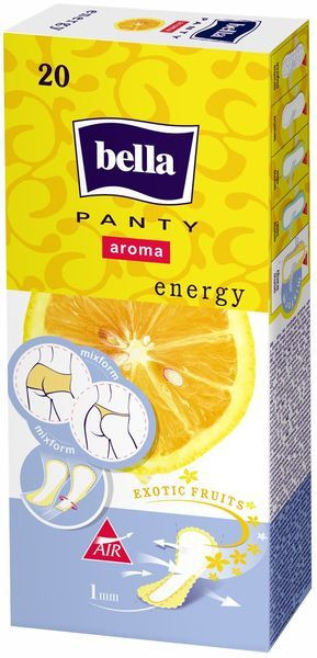 Bella прокладки гигиенические Panty Aroma Energy ежедневные 20 шт