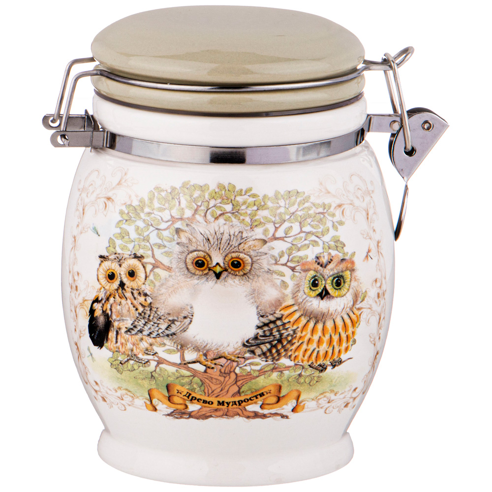 Емкость д/сып.прод.дерево мудрости 11.5*11.5*15см 750мл