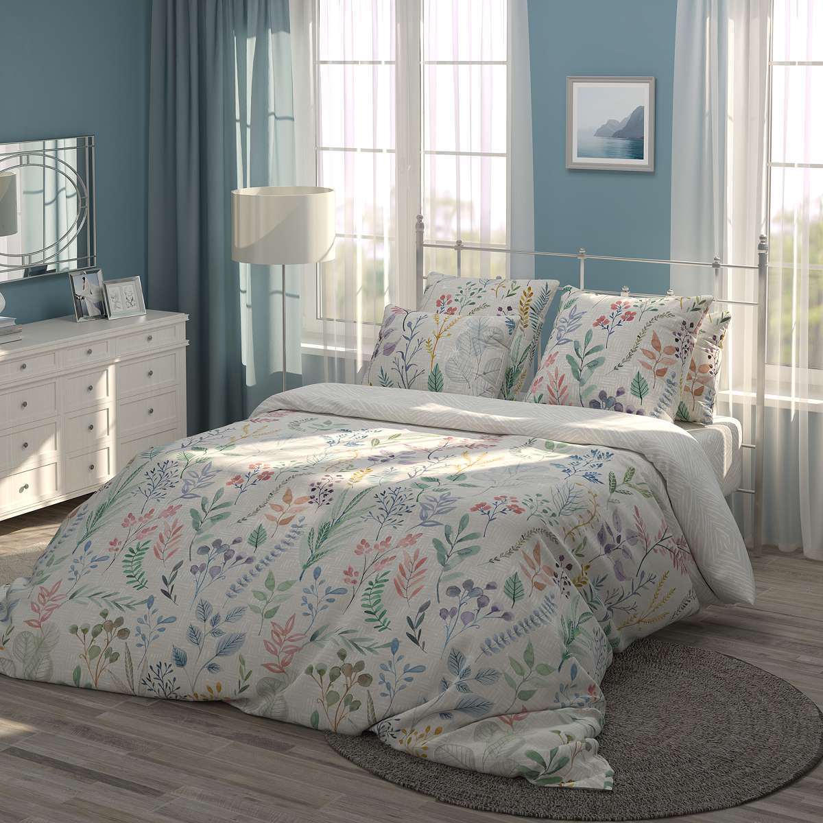 Пододеяльник Самойловский Текстиль Гербарий 200х220см 8367/1 03