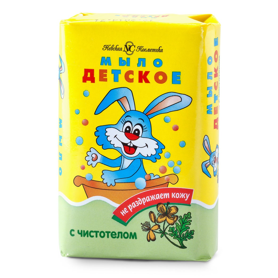 Невская Косметика Туалетное мыло Детское Чистотел 90 гр