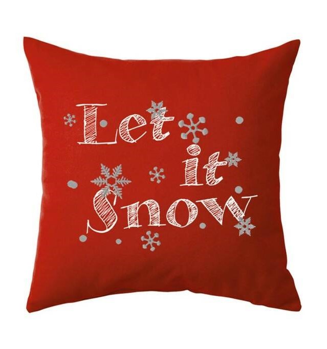 Подушка декоративная Primavelle Snow 40х40 см красная 212901011-25S