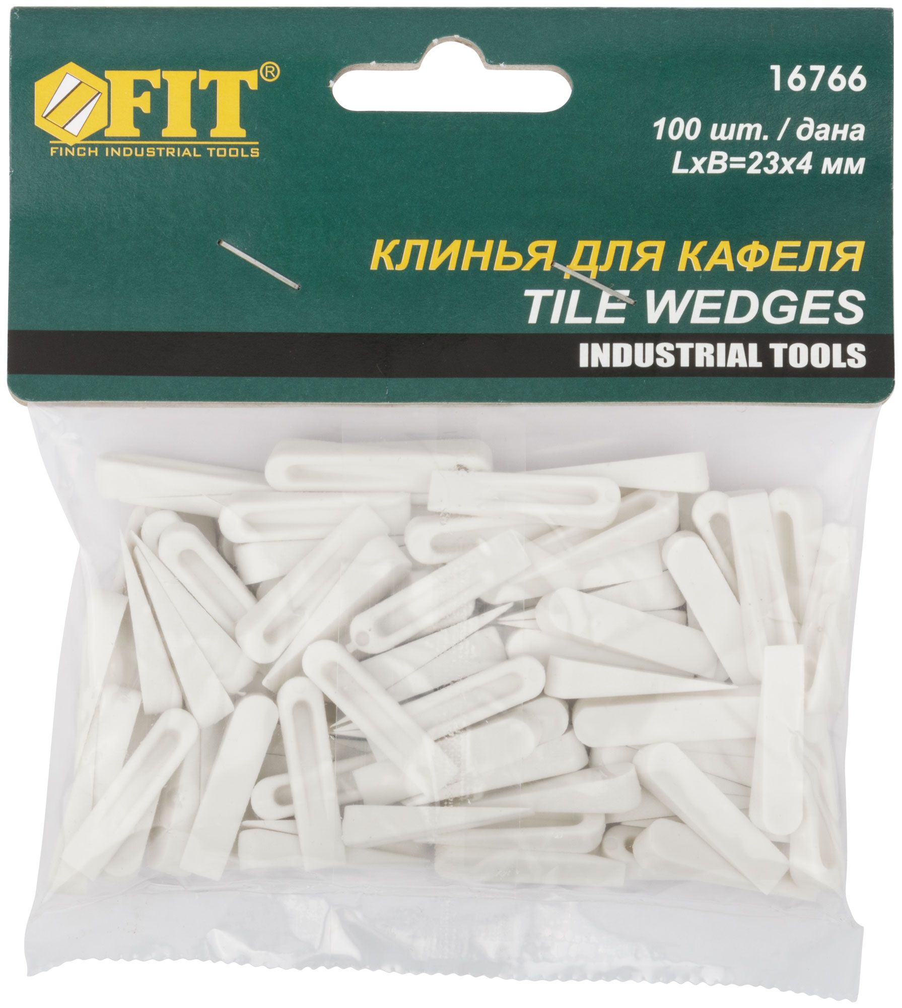 Клинья Fit для кафеля мал.23х4мм 100шт