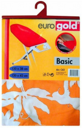 Чехол для гладильной доски Eurogold Basic 120х38 см хлопчатобумажный
