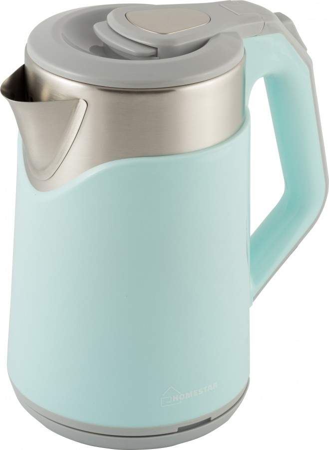 Чайник HomeStar 1.8 л сталь голубой HS-1019