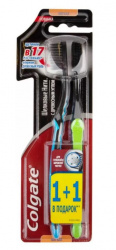 Зубная щетка Colgate шелковые нити 1+1