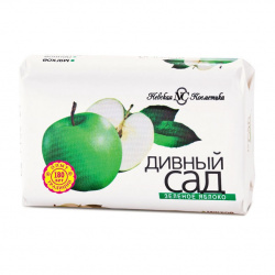 ДИВНЫЙ САД Туалетное мыло Зеленое яблоко 90 гр