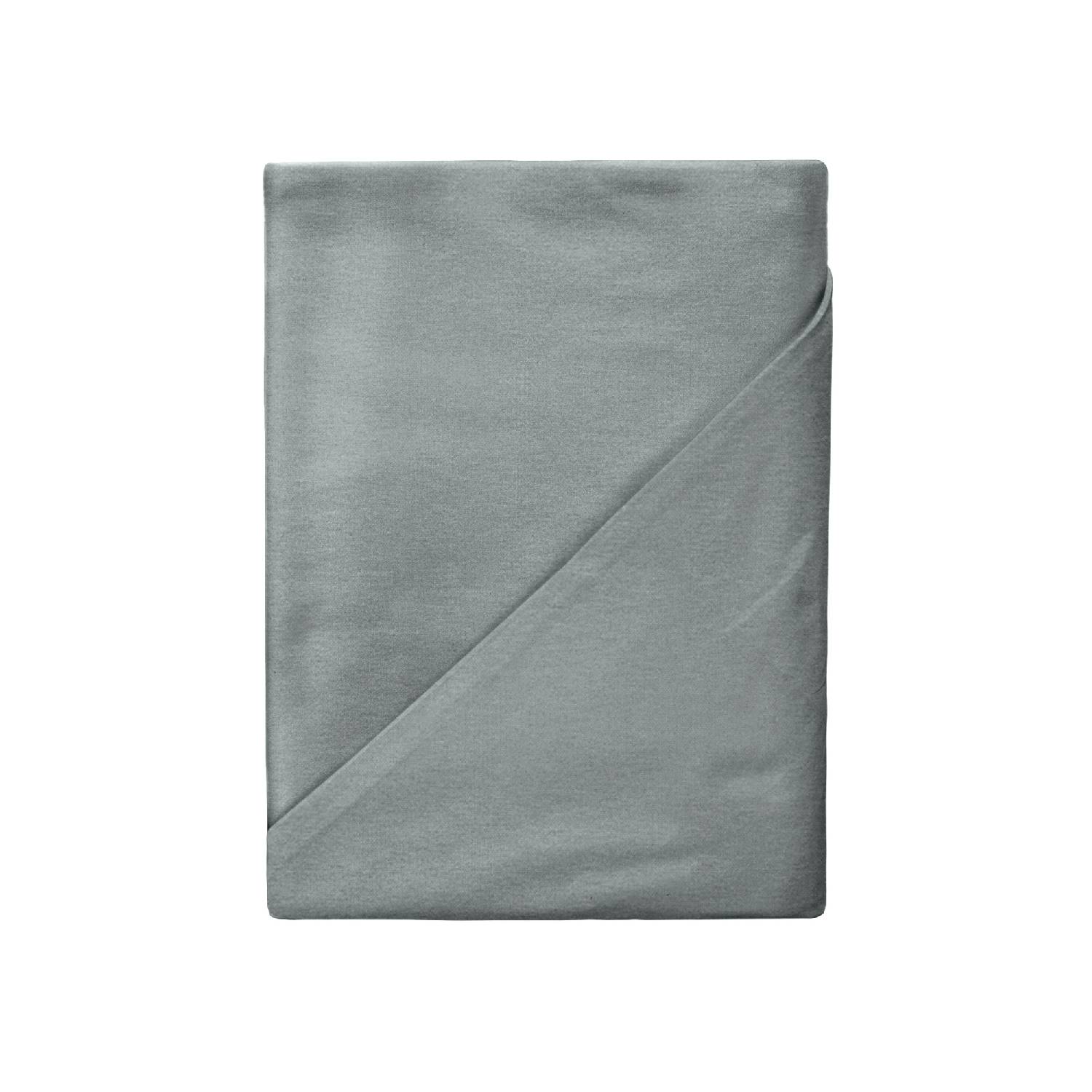 Простыня Verossa Melange Silver 220/240 01