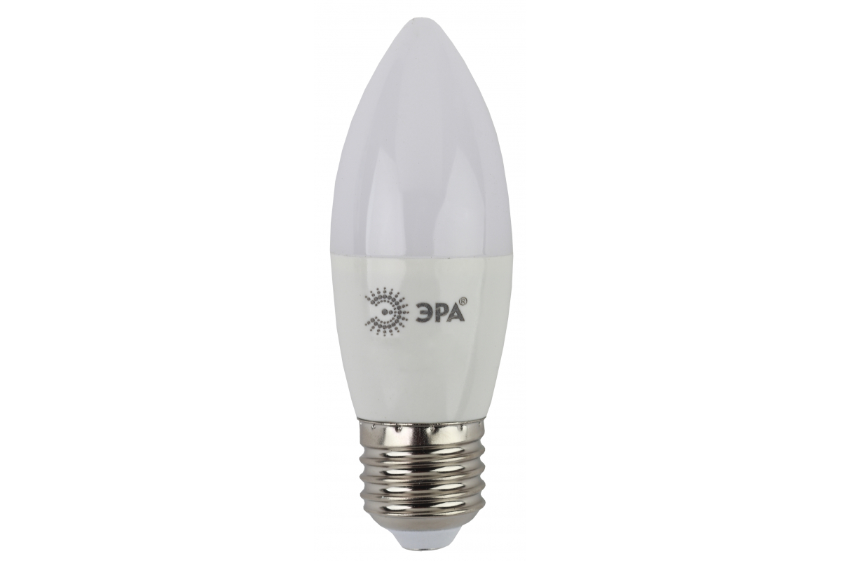 Светодиодная лампа Эра led b35 e27 9w 827 б0027971