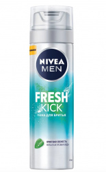 Пена для бритья Nivea fresh kick 200мл