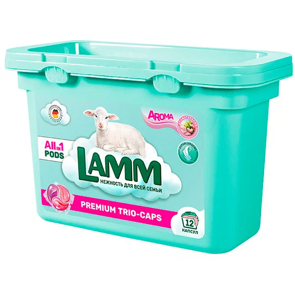 Капсулы для стирки Lamm Aroma 261 г 12 штук 