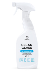 Очиститель стекол зеркал хрома и кафеля Grass Professional Clean Glass 600 мл 