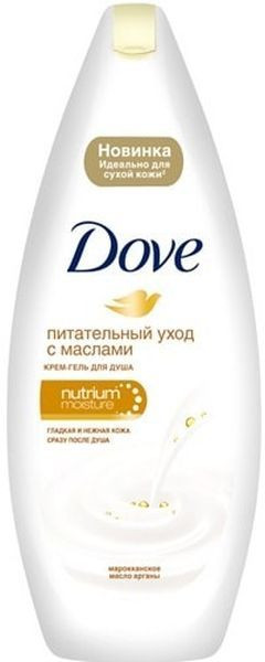 Dove крем-гель для душа с драгоценными маслами 250мл