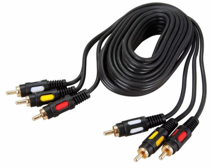 Шнур 3rca-3rca Rexant штекер/штекер 1.5м gold 17-0212