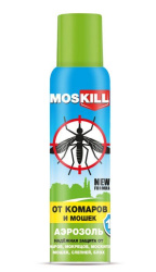 Аэрозоль от комаров и мошек Москилл 150 мл