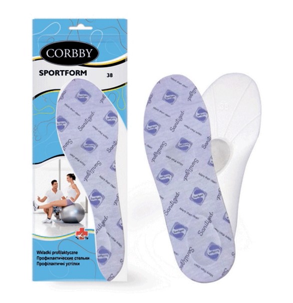 Стельки в ассортименте Corbby sportform