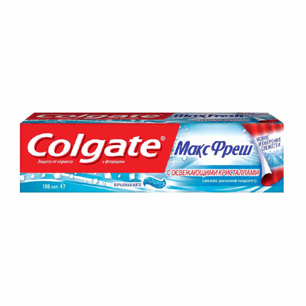 Зубная паста Colgate макс фреш взрыв мята 100мл