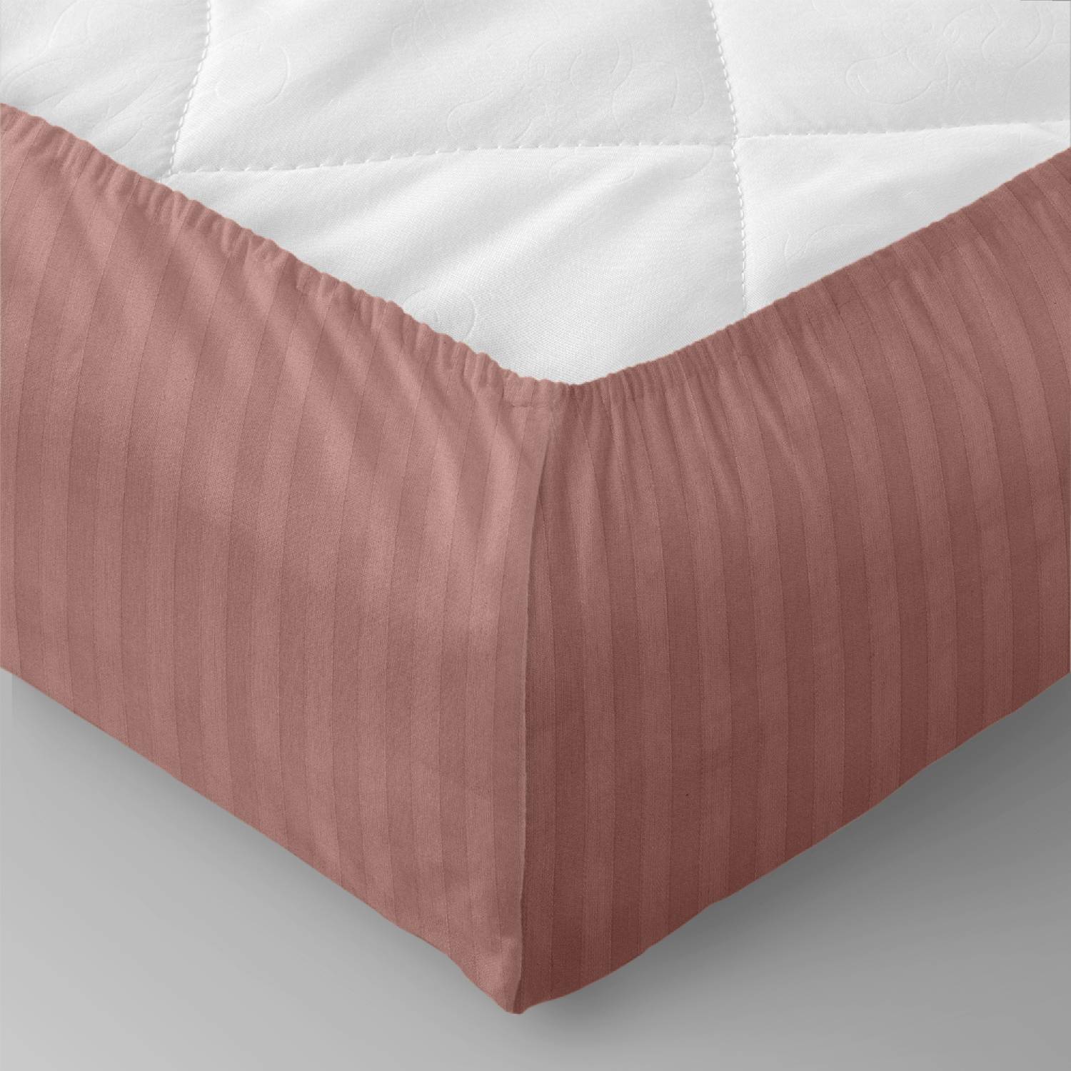 Простыня Verossa Stripe Ash 140/200 на резинке