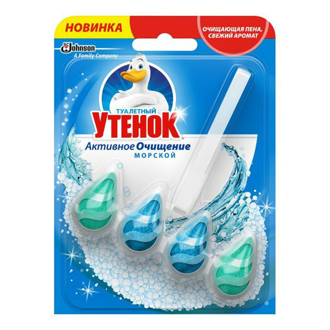 Т.у.подвесной блок твердый для унитаза морской 38.6г